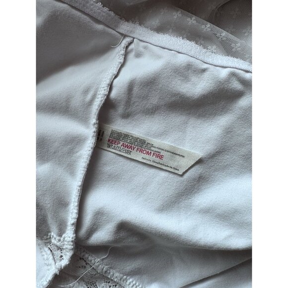 Free People Intimately Forever Young Bodysuit Lace Mesh Women's White Size Large - Picture 4 of 5